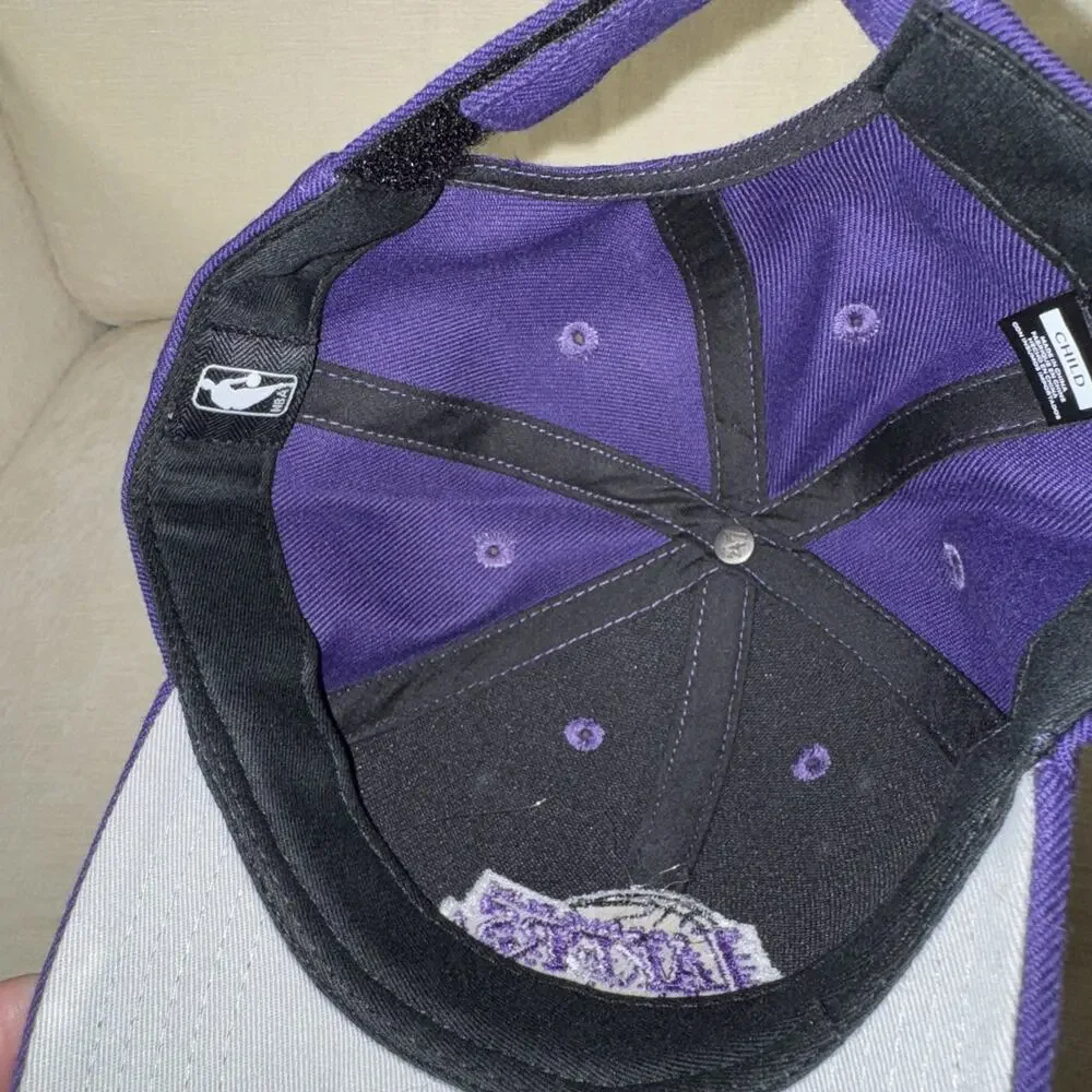 Los Angeles Lakers Youth Hat Purple ’47 MVP Adjustable NBA Basketball Cap New